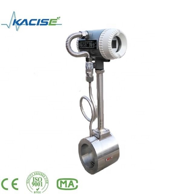 Émetteur numérique de débit cible de vortex avec alimentation électrique 24VDC et batterie 3*1.2V ou adaptateur AC90 ~ 260V
