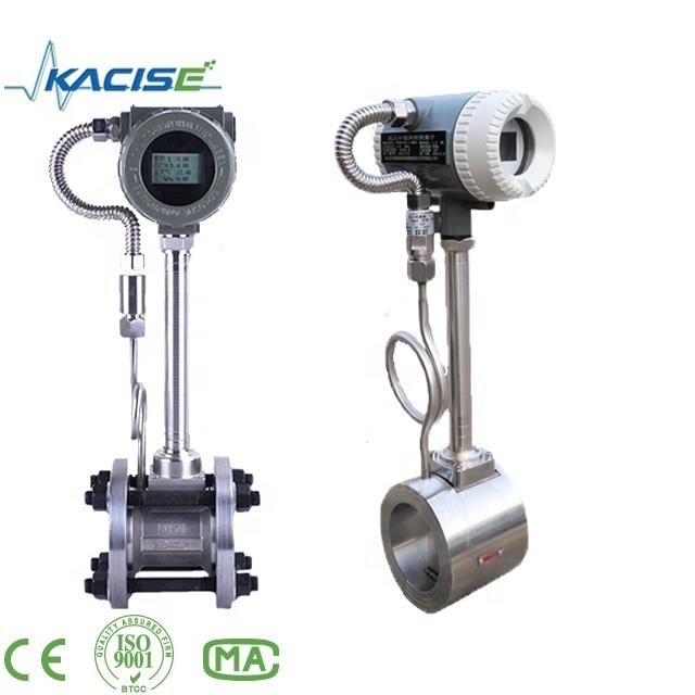Émetteur numérique de débit cible de vortex avec alimentation électrique 24VDC et batterie 3*1.2V ou adaptateur AC90 ~ 260V