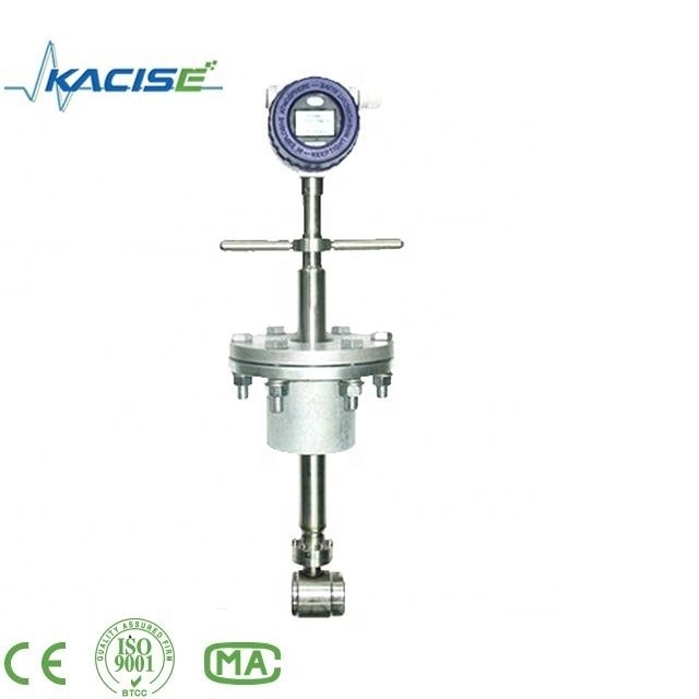 Émetteur numérique de débit cible de vortex avec alimentation électrique 24VDC et batterie 3*1.2V ou adaptateur AC90 ~ 260V