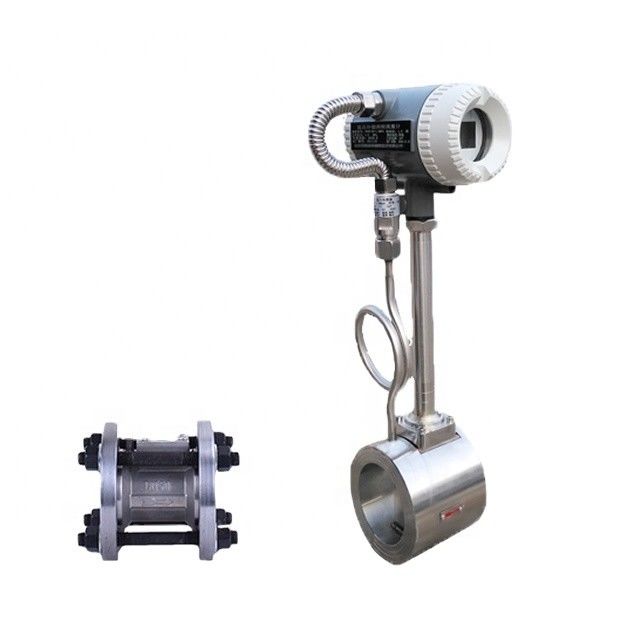 Mètre de débit numérique à vortex pour gaz chloré avec GPRS et matériau de carrosserie SS304/SS316