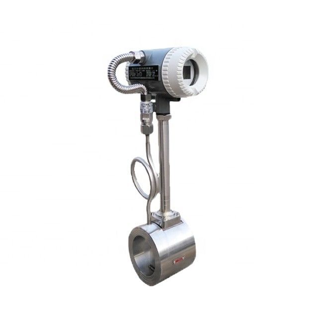 Mètre de débit numérique à vortex pour gaz chloré avec GPRS et matériau de carrosserie SS304/SS316