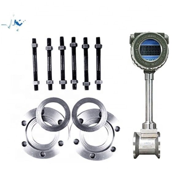 Débitmètre Vortex de biogaz RS485 avec connexion à bride pour tuyaux DN15-DN1800mm