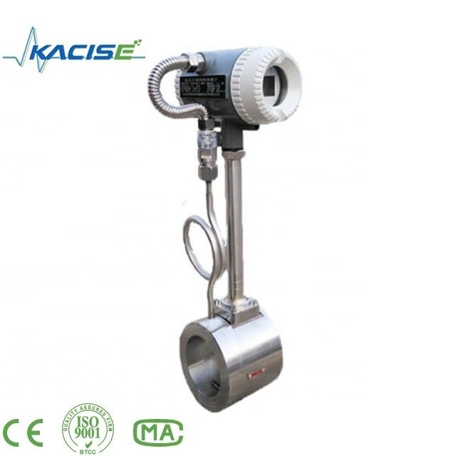 Débitmètre Vortex de biogaz RS485 avec connexion à bride pour tuyaux DN15-DN1800mm