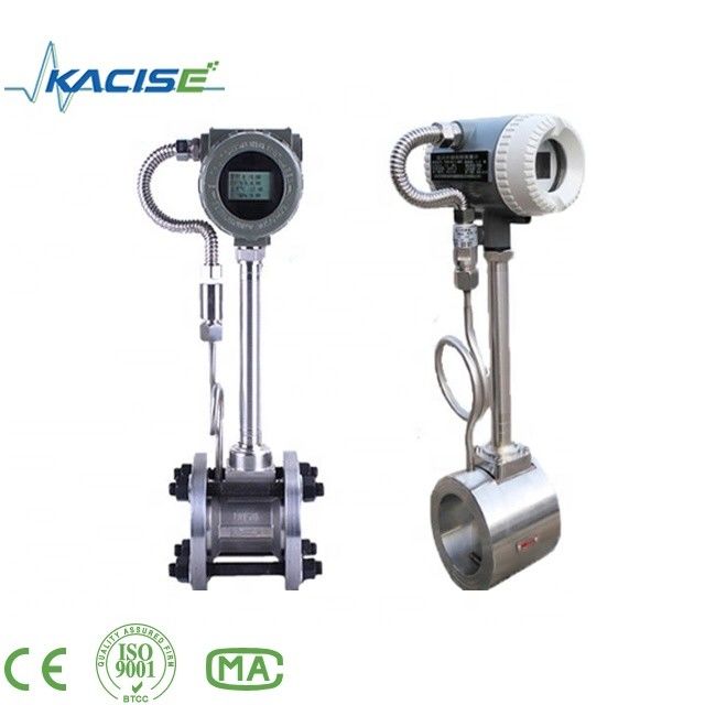 Débitmètre Vortex de biogaz RS485 avec connexion à bride pour tuyaux DN15-DN1800mm