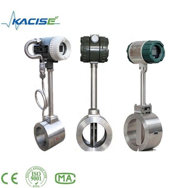 Débitmètre Vortex de biogaz RS485 avec connexion à bride pour tuyaux DN15-DN1800mm