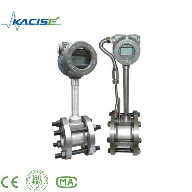 Débitmètre Vortex de biogaz RS485 avec connexion à bride pour tuyaux DN15-DN1800mm