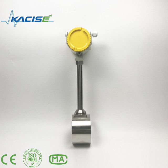 HART Modbus Vortex débitmètre pour gaz à vapeur débitmètre liquide avec vapeur moyenne ou gaz ou liquide
