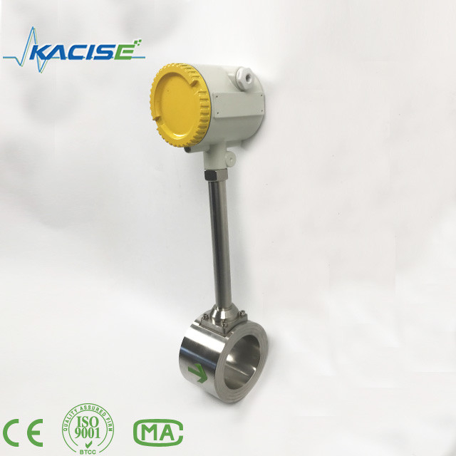 HART Modbus Vortex débitmètre pour gaz à vapeur débitmètre liquide avec vapeur moyenne ou gaz ou liquide