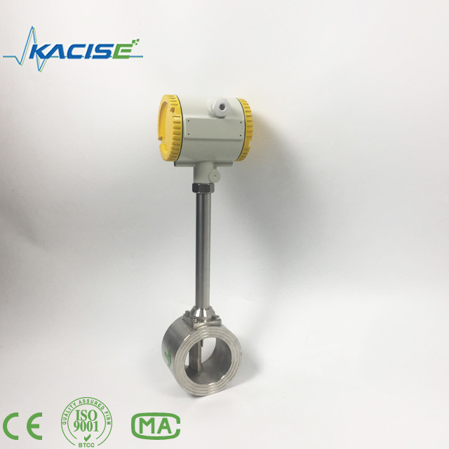 HART Modbus Vortex débitmètre pour gaz à vapeur débitmètre liquide avec vapeur moyenne ou gaz ou liquide