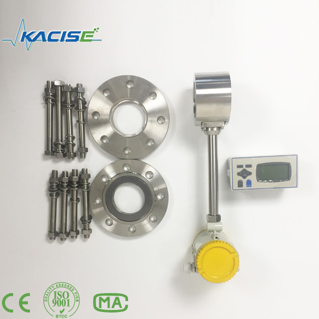 HART Modbus Vortex débitmètre pour gaz à vapeur débitmètre liquide avec vapeur moyenne ou gaz ou liquide