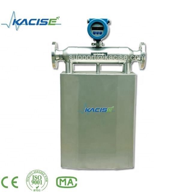 Industrie de la pâte et du papier Coriolis débitmètre de masse avec débit de 0-150T/H et degré de précision de 0,2 masse