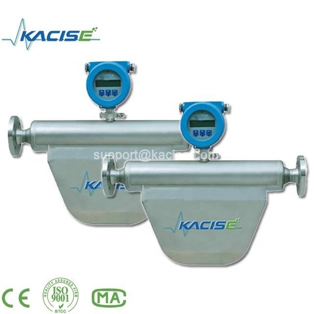 Coriolis haute fiabilité compteur de débit de masse de peinture avec température nominale -50°C~200°C