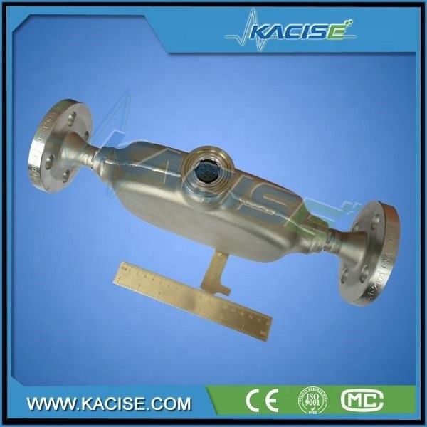 Débitmètre de masse de Coriolis 100% de matériau sain avec une grande précision de 0,1% à 0,2% et une large plage de température de -50 à 350 °C