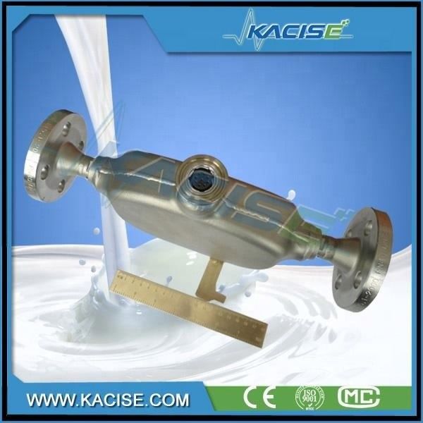 Débitmètre de masse de Coriolis 100% de matériau sain avec une grande précision de 0,1% à 0,2% et une large plage de température de -50 à 350 °C
