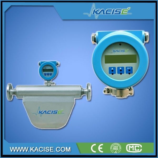 Mètre de débit de masse Coriolis en alliage d'aluminium de haute précision avec protection IP67 pour les applications industrielles