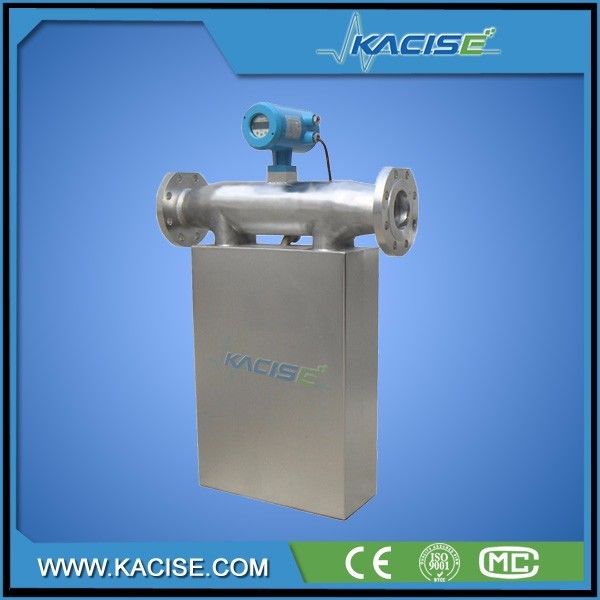 KMF100 SS316L débitmètre de masse Coriolis à l'épreuve des explosions avec une précision de ±0,15%