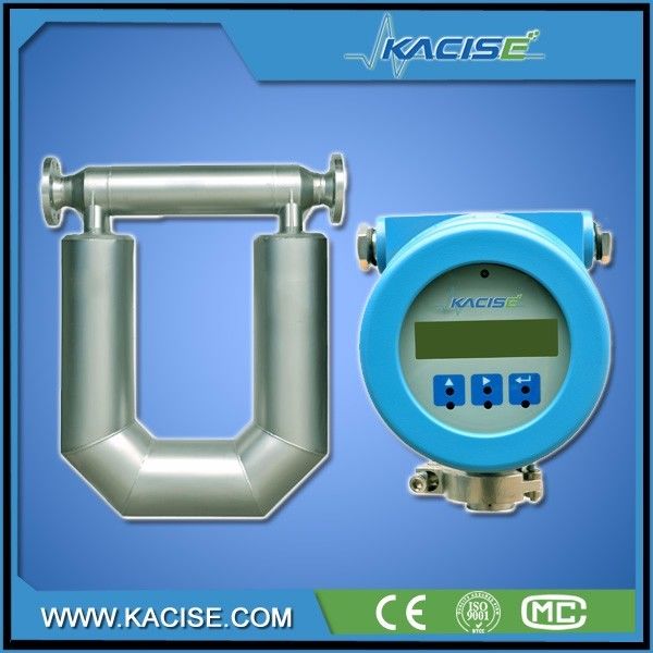 KMF100 SS316L débitmètre de masse Coriolis à l'épreuve des explosions avec une précision de ±0,15%