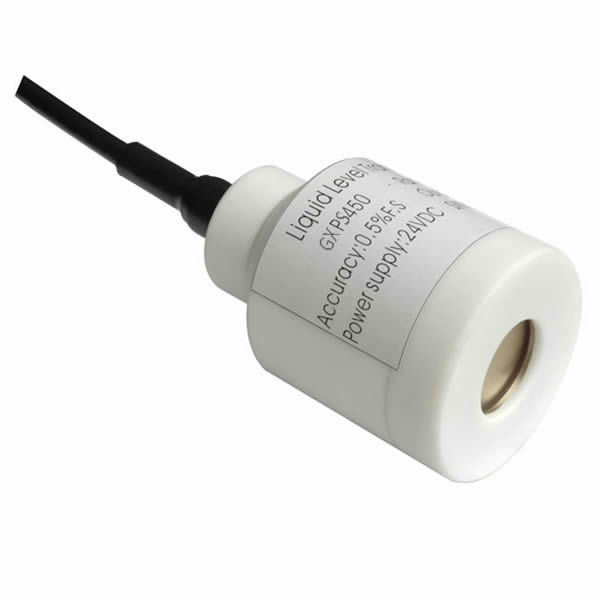 Sensor de niveau de liquide anti-corrosif de la série GXPS avec une plage de pression de 0 à 0.5...... 50 mH2O