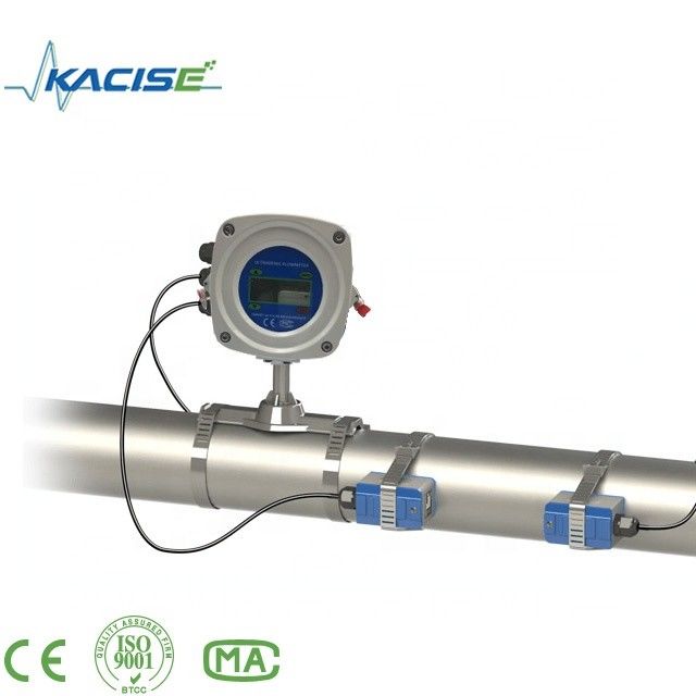 Mètre de débit hydraulique à ultrasons portable sans fil à haute pression avec une précision allant jusqu'à 1,0%
