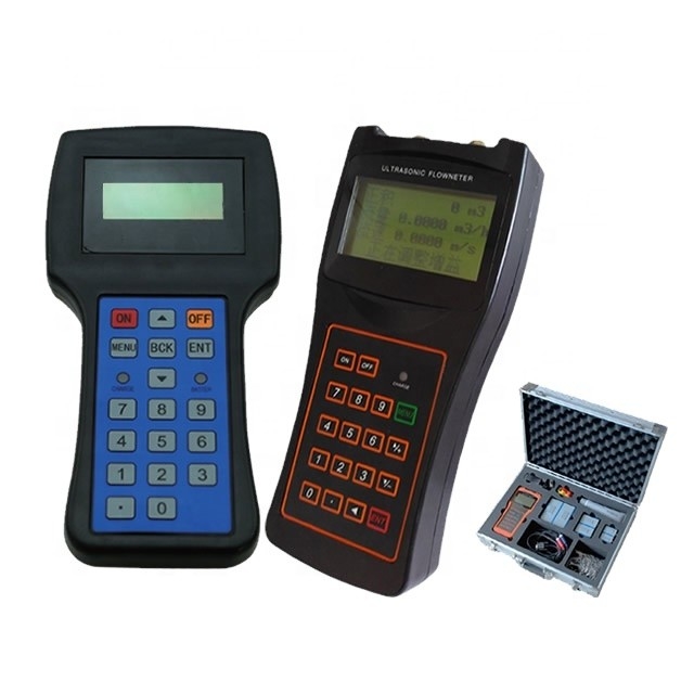 Rs232 Portables à ultrasons Métre de débit alimenté par batterie, installation facile et rapide.