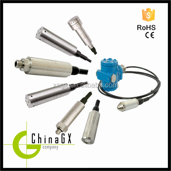Capteur de pression piézoélectrique de carburant d'eau avec noyau rempli d'huile de silicium diffusé et sortie RS485 pour une mesure de haute précision