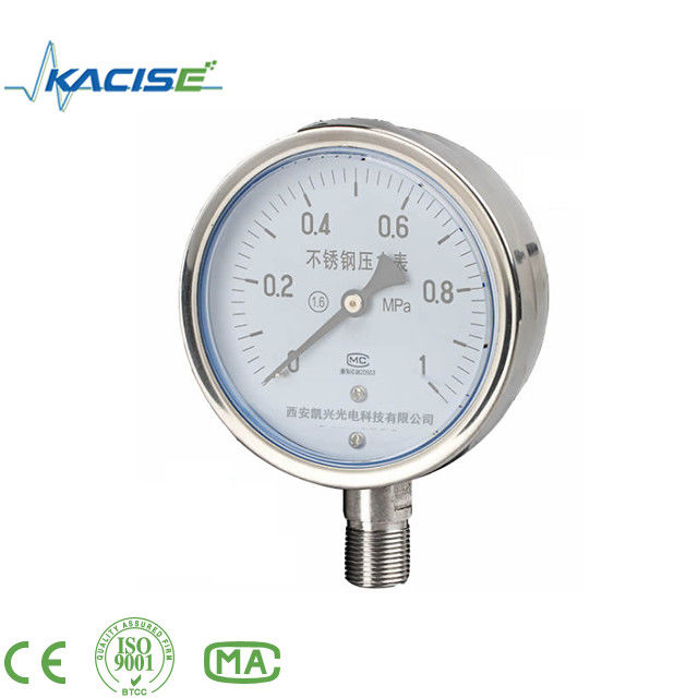 Aléomètre de 60 mm rempli d'huile d'aluminium pour l'azote de GPL pour les supports à haute viscosité et corrosifs