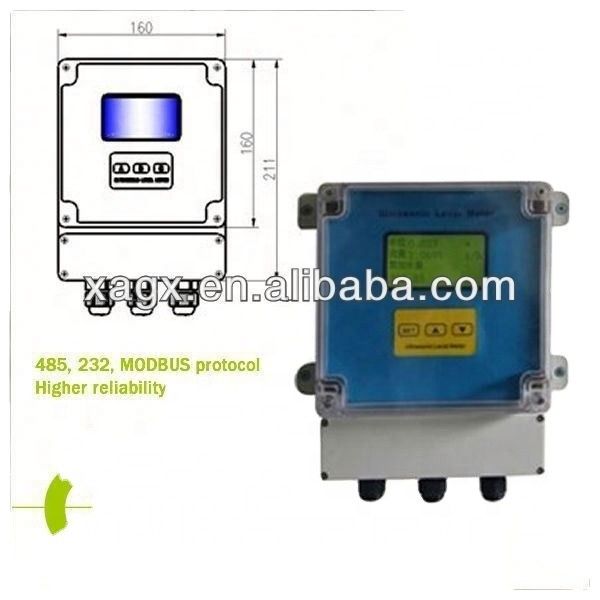 Transducteur à ultrasons à immersion intelligente à faible coût avec mesure sans contact et support de protocole Modbus