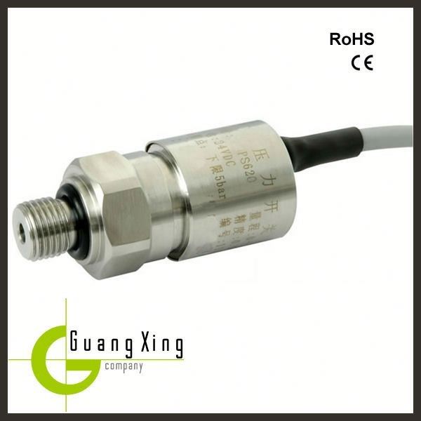 316L en acier inoxydable Commutateur électronique de pression de la pompe à eau réglable 0,02 ~ 10MPa 16MPa Max 3 phase