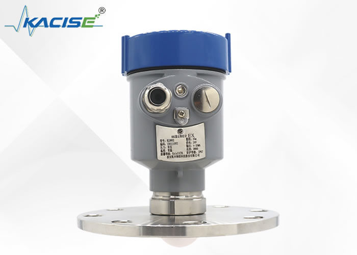 Capteur de niveau radar KLD802 avec antenne à lentille en PTFE sans contact, fréquence centrale de 80 GHz et précision de ± 2 mm pour une mesure continue