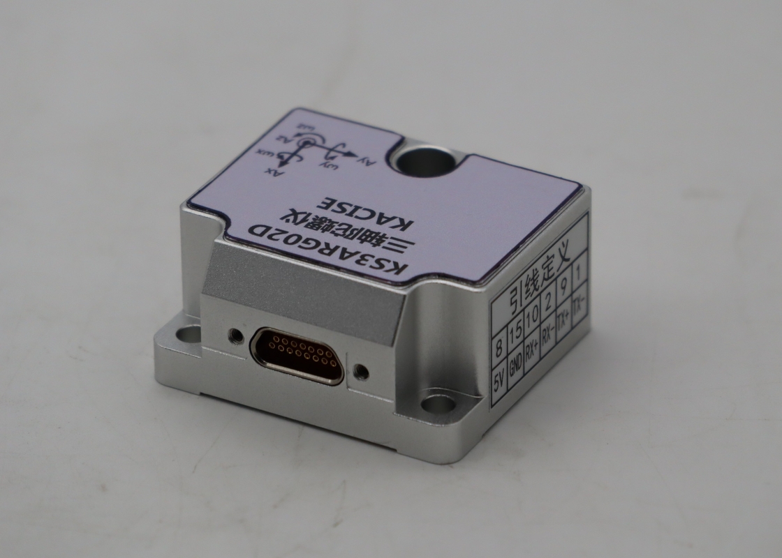 Sensor gyroscopique électronique RS422 avec une résistance aux chocs de 5000 (((G) et une plage de ±500 ゚/S