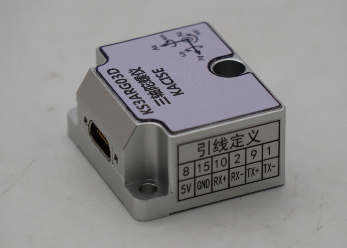 Taux de mise à jour des données 2000Hz Capteur gyroscopique électronique avec stabilité de biais ≤ 0,2 (( ゚ / H)