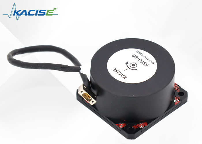 Sensor de gyroscope à fibre optique de haute précision 60×60×32 mm avec déviation de biais ≤ 0,1 °/h