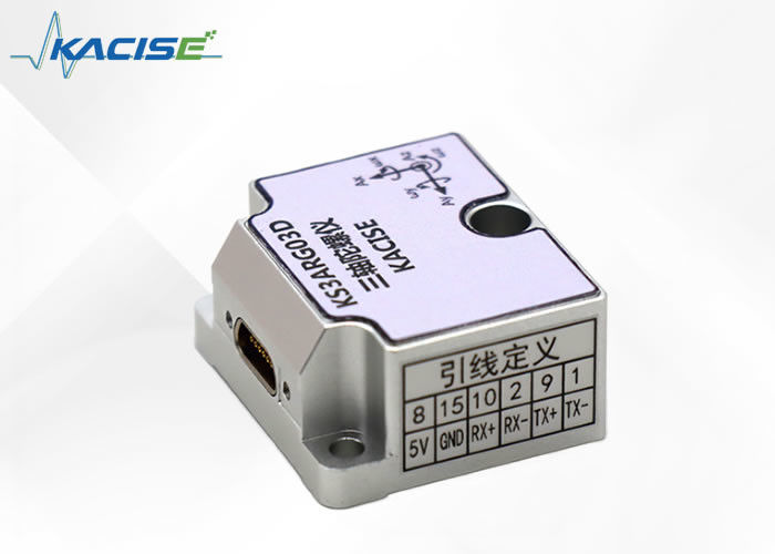 Capteur de gyroscope électronique DC5V compact avec une portée de ± 500 degrés/s et une résistance aux chocs de 5000 g pour des applications de haute précision
