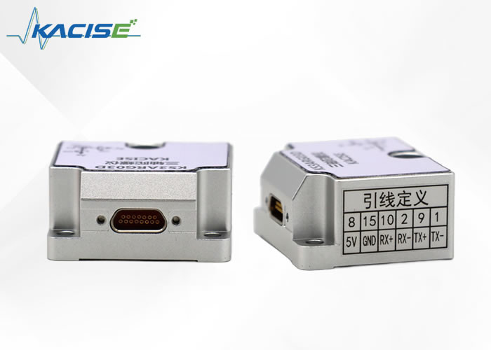 Sensor gyroscopique à 3 axes de précision,interface électrique RS422,stabilité zéro biais ≤ 0,2 degrés/h