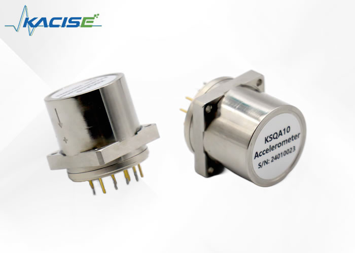 Résolution < 5 μg Capteur d'accéléromètre pour les pics de vibration Sine 15g@20Hz ~ 2000Hz