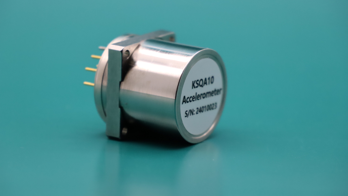 Résolution < 5 μg Capteur d'accéléromètre pour les pics de vibration Sine 15g@20Hz ~ 2000Hz