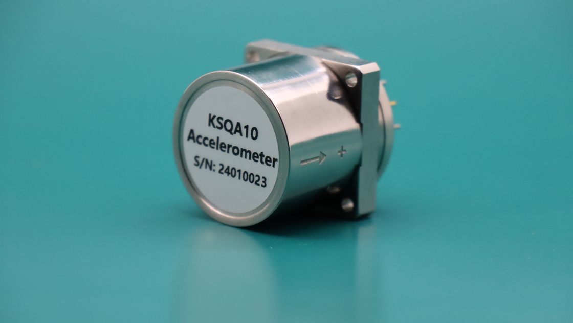 Résolution < 5 μg Capteur d'accéléromètre pour les pics de vibration Sine 15g@20Hz ~ 2000Hz