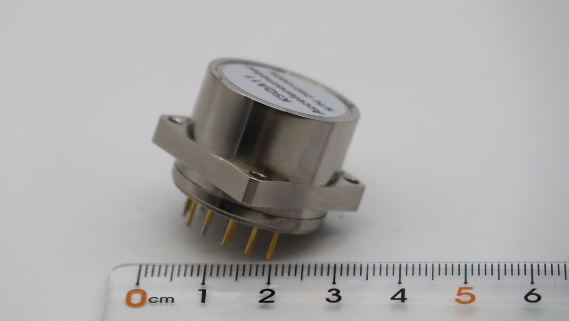 Capteur d'accéléromètre flexible au quartz pour la détection d'impact avec 500 g de résistance aux chocs, facteur d'échelle de 1,0 à 1,6 mA/g et portée d'entrée de ± 30 g