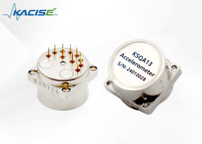 Capteur d'accéléromètre flexible au quartz avec température de stockage -55°C+120°C Pic de vibration Sine 15g@20Hz ~ 2000Hz et Taille Ø25×25mm