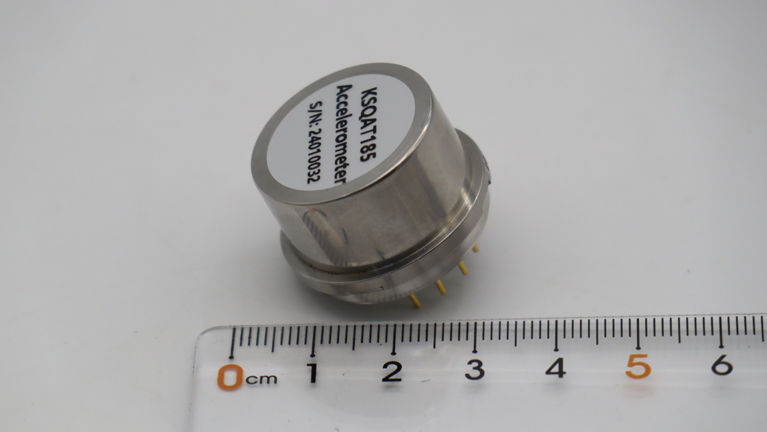 Sensor d'accéléromètre de choc de sensibilité large plage de température pour les applications industrielles, tension de puissance ±12~±18V CC