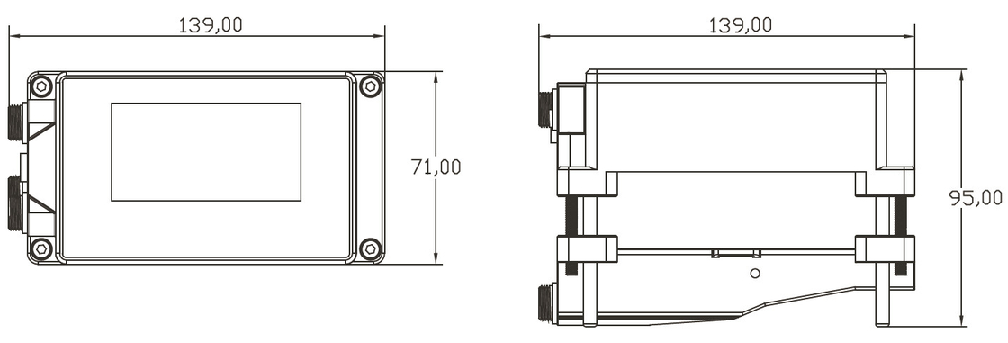 Mesureur de débit hydraulique à ultrasons portable à bon prix,de qualité IP68