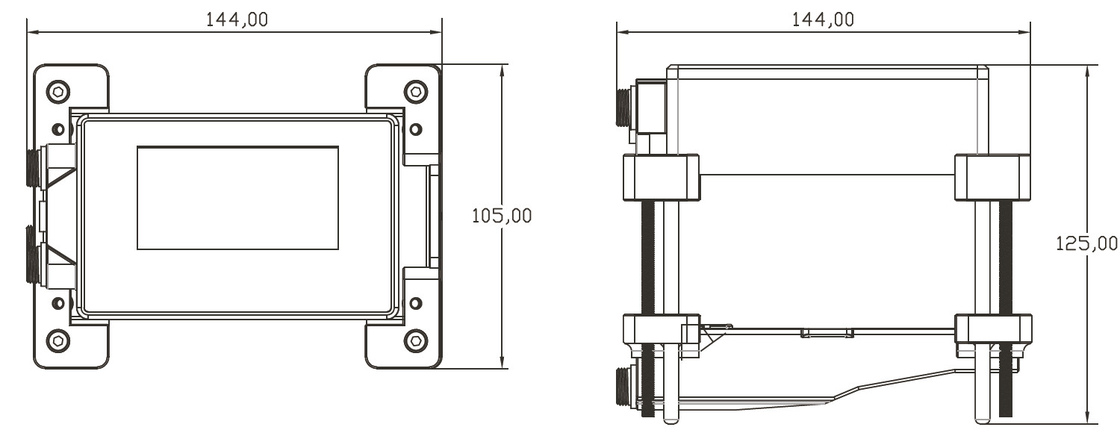 Mesureur de débit hydraulique à ultrasons portable à bon prix,de qualité IP68