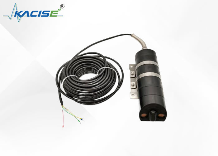 Débitmètre Doppler à ultrasons avec précision du débit de ± 1 %, protection IP68 et alimentation 10,8 V CC ~ 26,4 V CC pour la surveillance des inondations.
