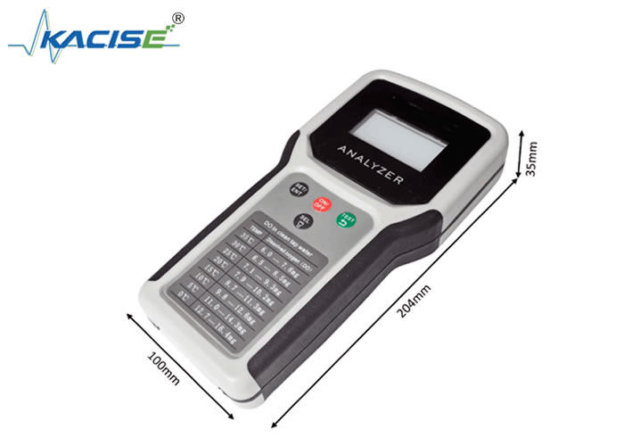 KWS-670A analyseur d'oxygène dissous portable avec mesure à un bouton ± 0,3 mg/L, répétabilité et plage de 0 à 20 mg/L