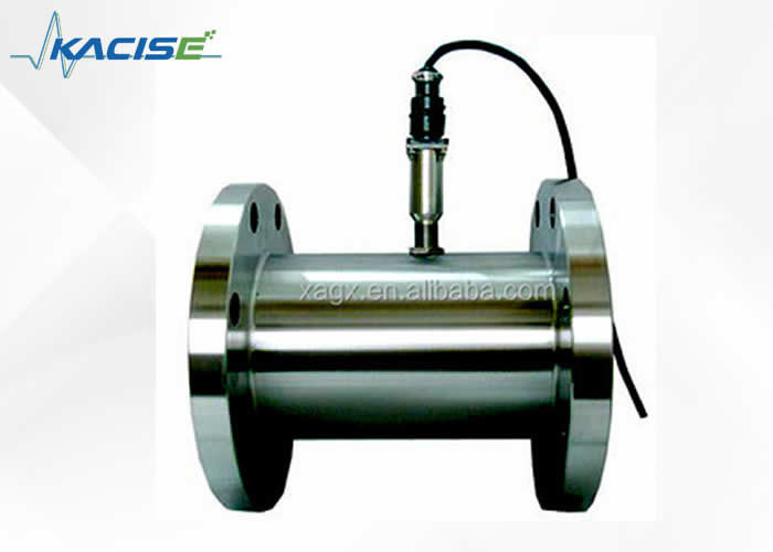 Mètre de débit de turbine de haute précision ± 0,2% avec communication en acier inoxydable 316 et RS485