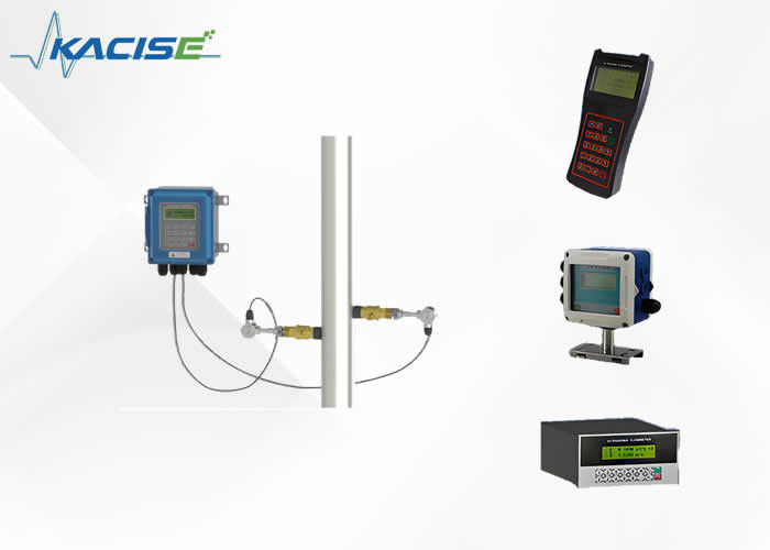 Pince à ultrasons sur débitmètre avec mesure non invasive pour tuyaux DN32 ~ 6000 et RS485 Modbus