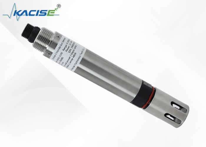 Capteur d'ions de chlorure en ligne KWS-3100 doté d'une classification IP68 du protocole Modbus/RTU et d'un boîtier POM pour la gestion de la qualité de l'eau des piscines