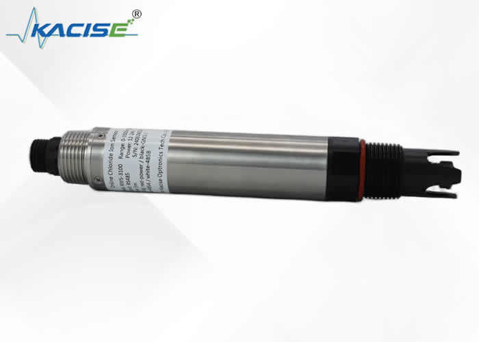 Capteur d'ions de chlorure en ligne KWS-3100 doté d'une classification IP68 du protocole Modbus/RTU et d'un boîtier POM pour la gestion de la qualité de l'eau des piscines
