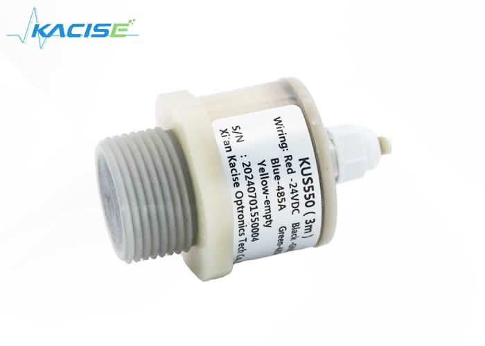 Mètre de niveau d'eau RS485 PVDF à température compensée pour la solution de surveillance du niveau d'eau IoT