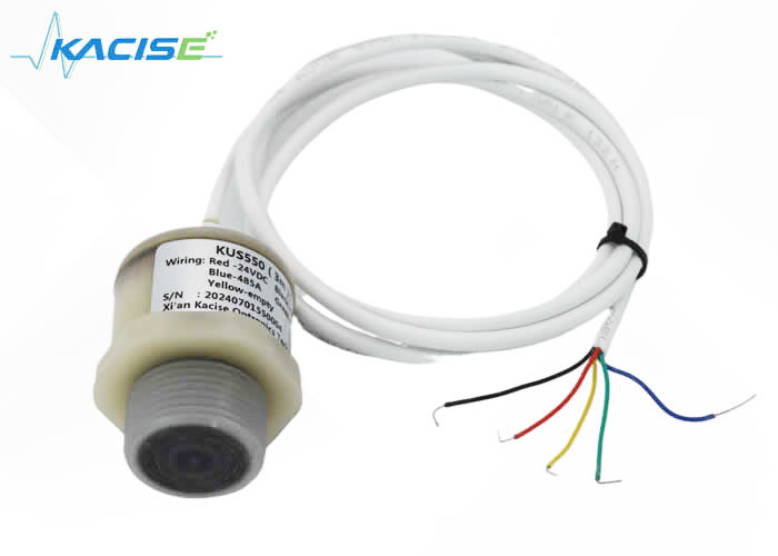 RS485 Sortie Mètre de niveau d'eau résistant à la corrosion pour la surveillance du niveau d'eau IoT KUS550A Plage de mesure 0,25m-3m 5m Personnalisable